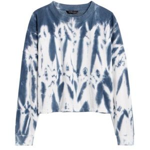NWT Banana Republic Cropped Tie Dye Sweatshirt